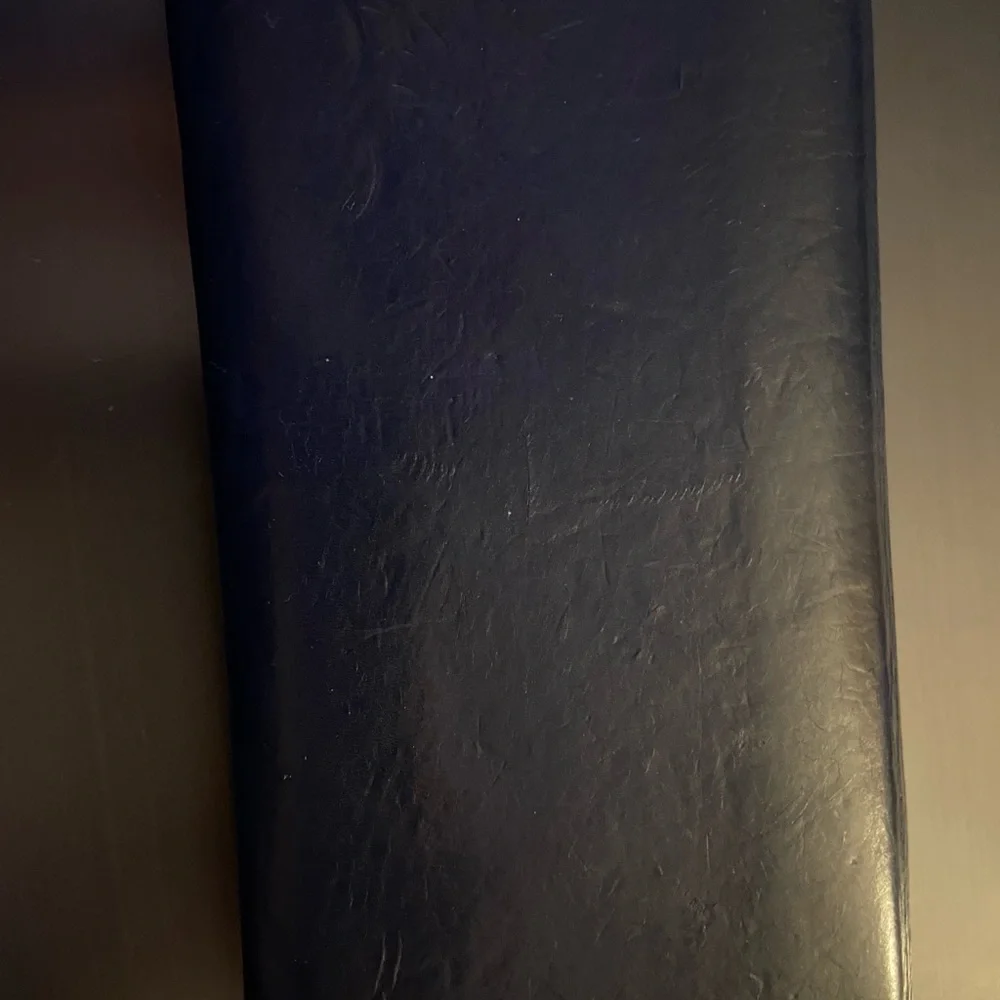 YSL Distressed Leather Chain Wallet - Authentic - Picture 2 of 10